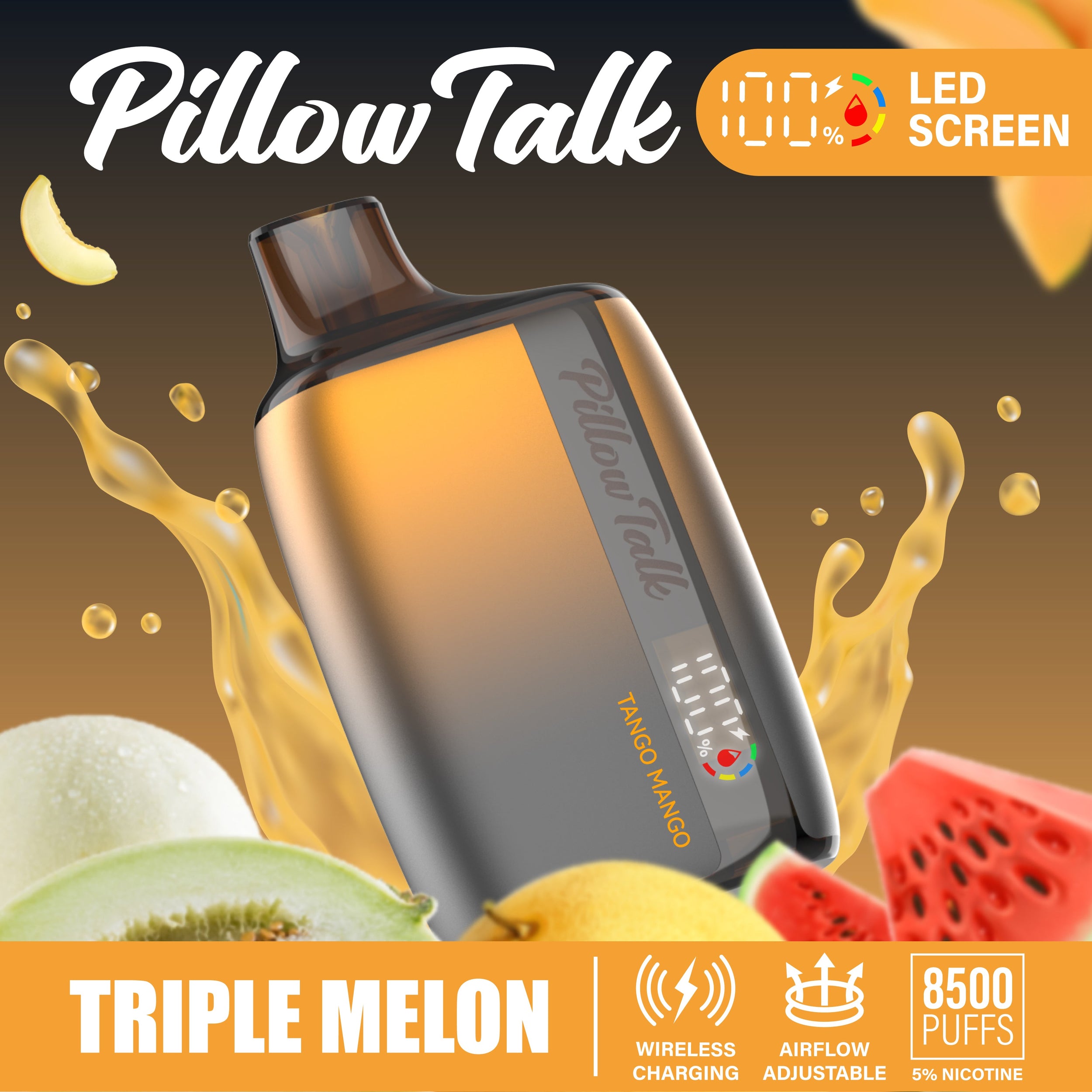 Pillow Talk Rechargeable Disposable Device - 8500 Puffs Pillow Talk Pillow Talk Rechargeable Disposable Device - 8500 Puffs